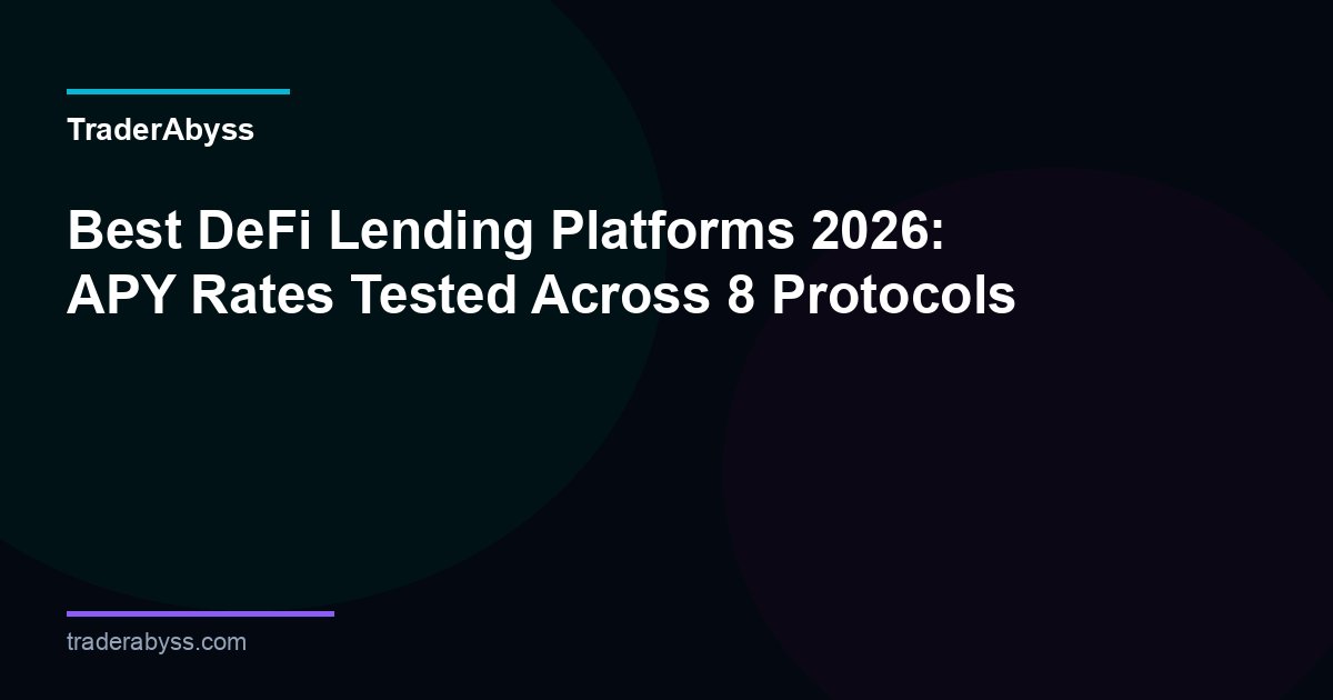 Best Defi Lending Platforms 2026