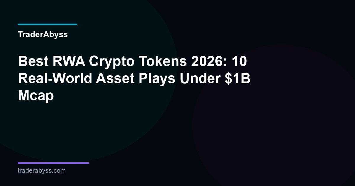 Best Rwa Crypto Tokens 2026