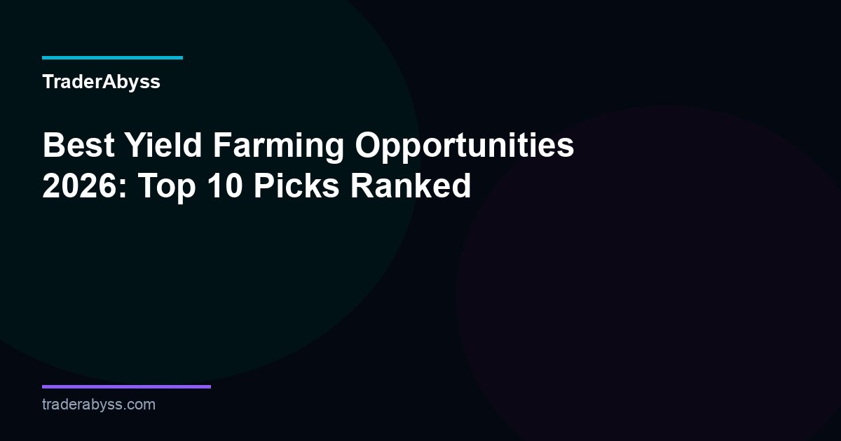Best Yield Farming Opportunities 2026