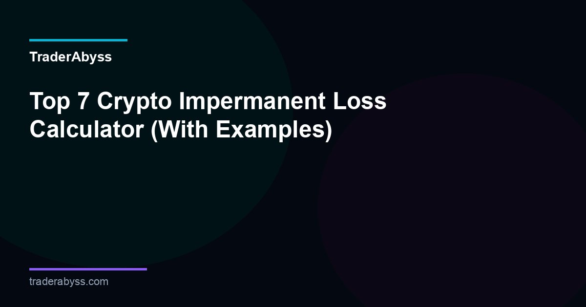 Crypto Impermanent Loss Calculator Guide