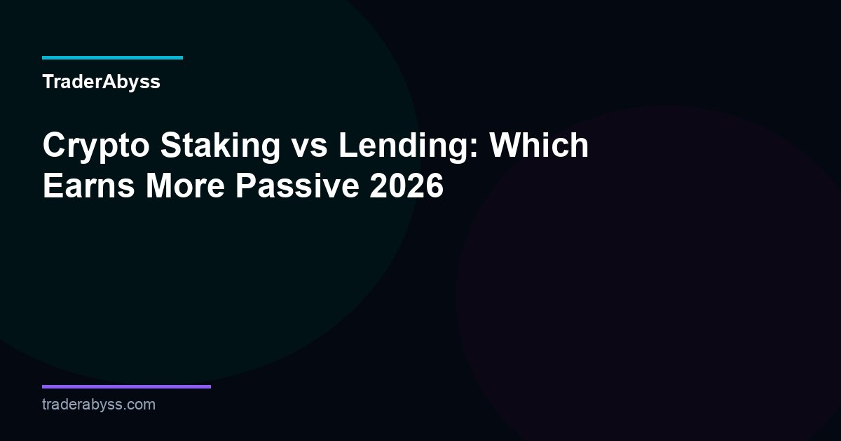 Crypto Staking Vs Lending Comparison