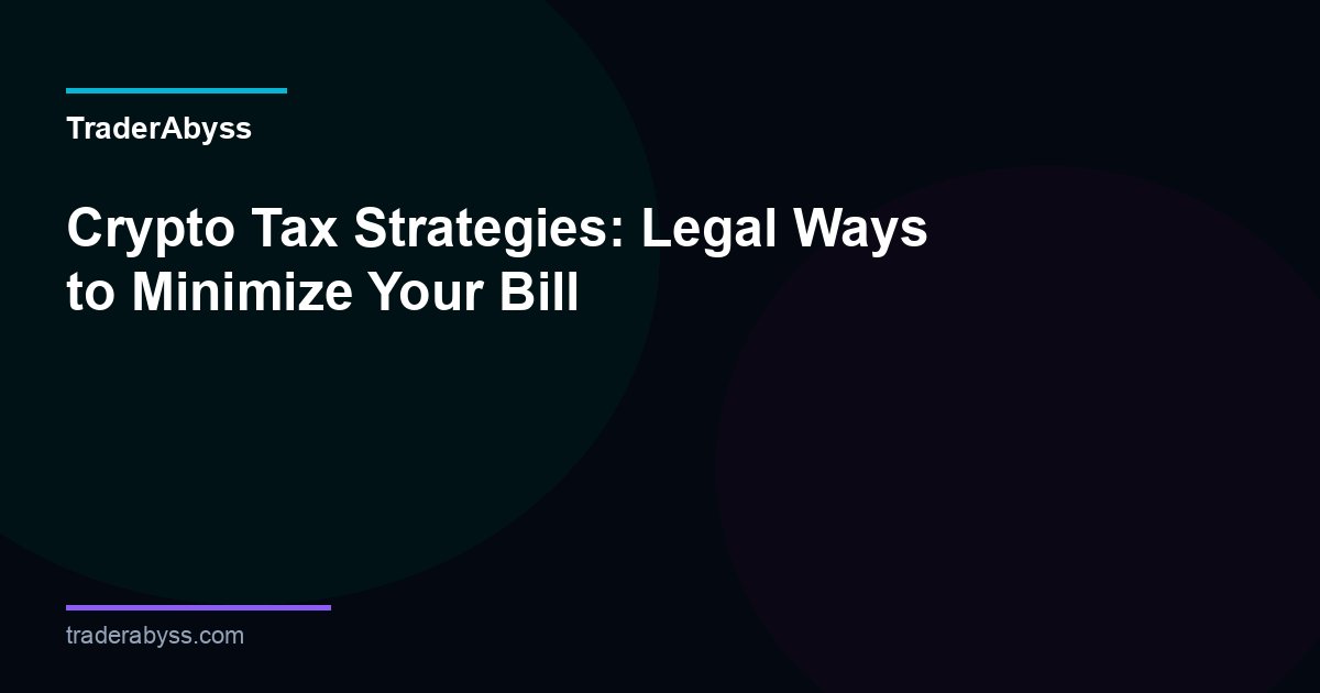 Crypto Tax Strategies