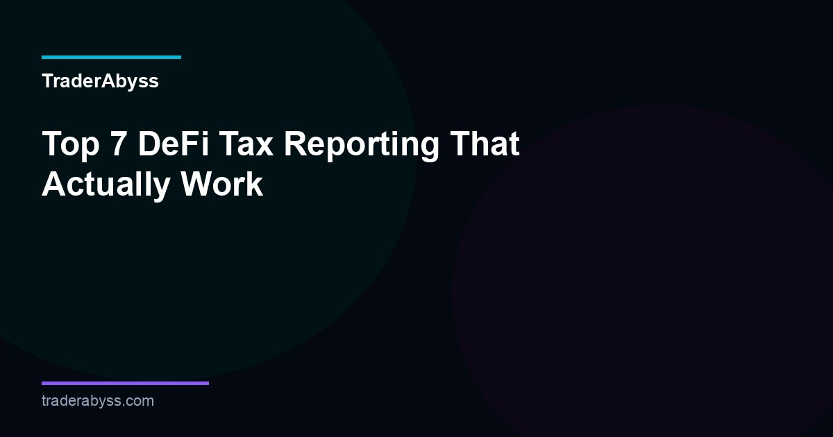 Defi Tax Reporting Guide