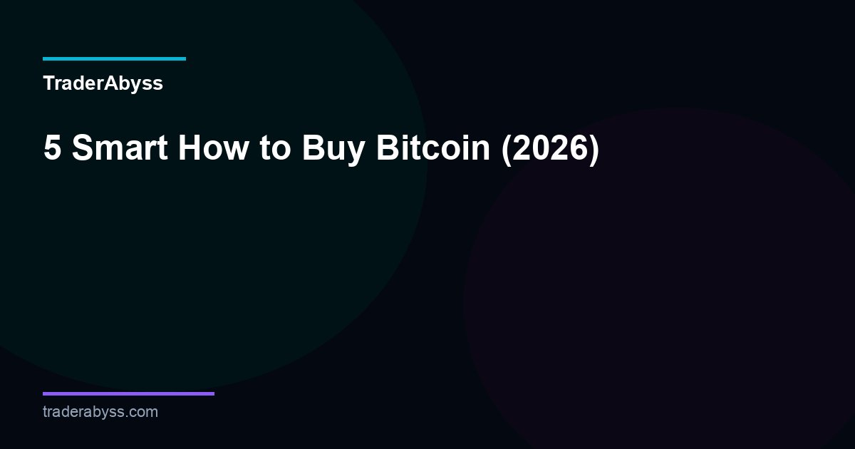 How To Buy Bitcoin 2026
