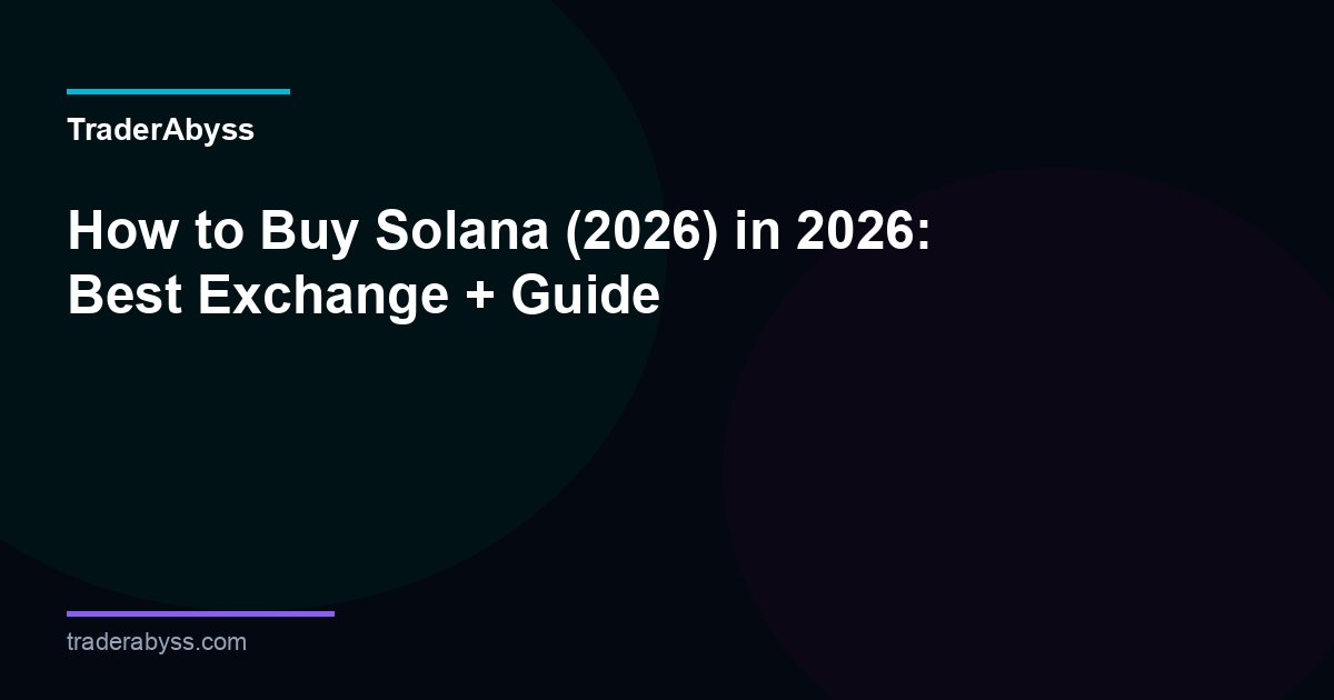 How To Buy Solana 2026