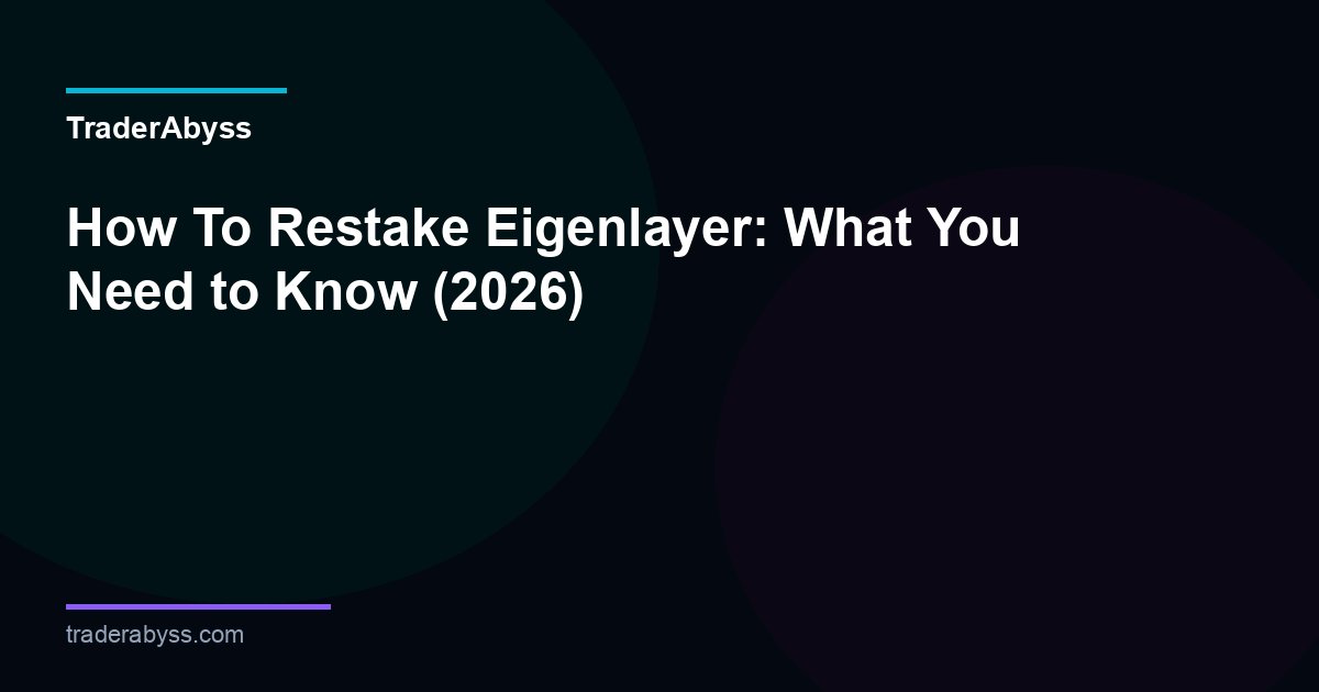 How To Restake Eigenlayer 2026