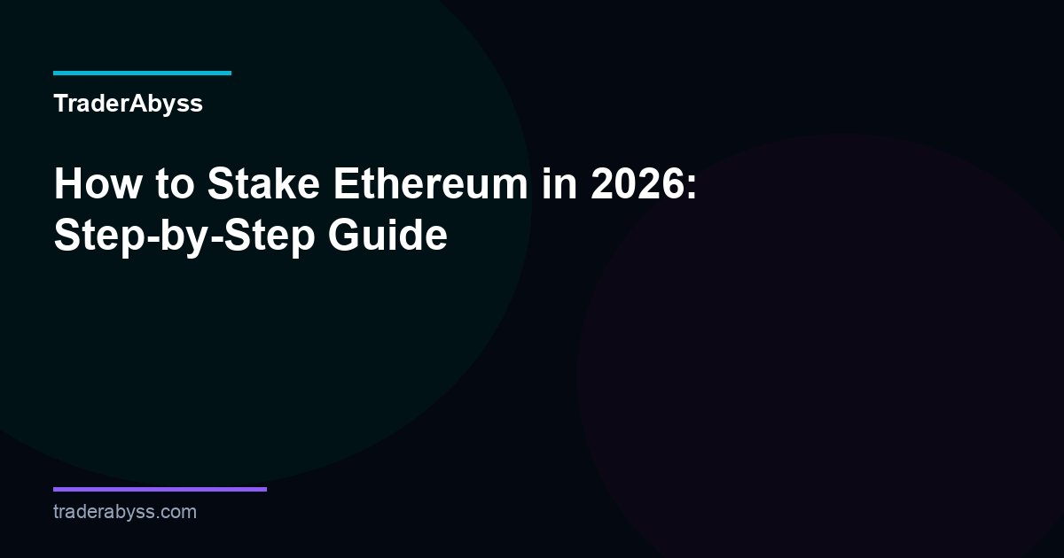 How To Stake Ethereum 2026