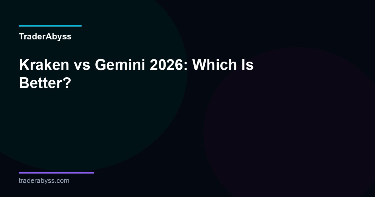 Kraken Vs Gemini 2026