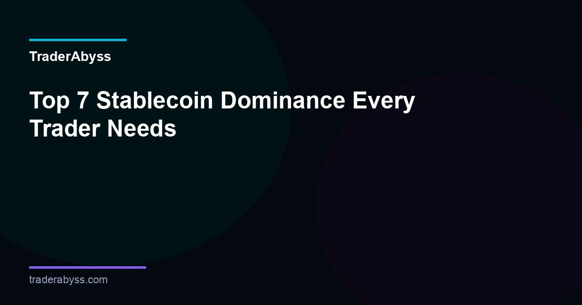 Stablecoin Dominance Signal